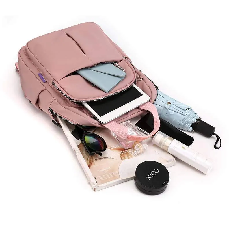 Wasserabweisender Laptop-Rucksack mit USB-Anschluss – multifunktional und geräumig für Damen und Herren