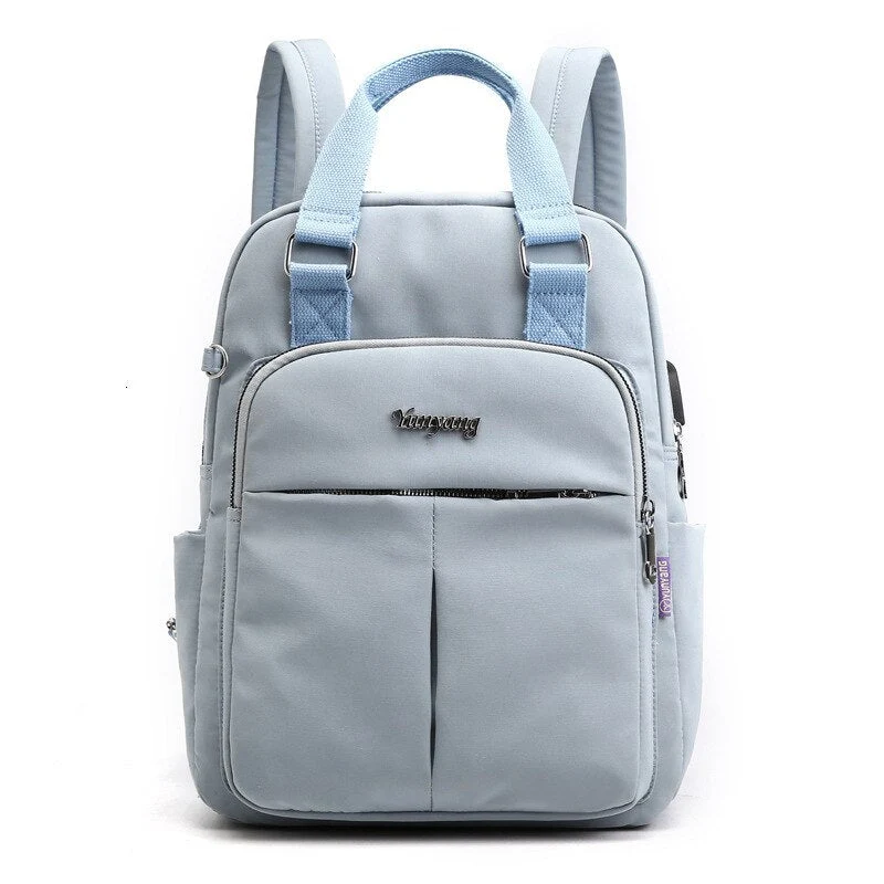 Wasserabweisender Laptop-Rucksack mit USB-Anschluss – multifunktional und geräumig für Damen und Herren