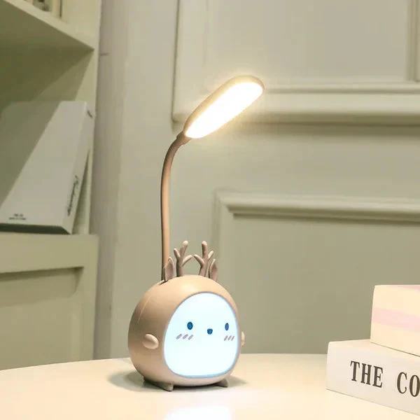 Leselampe für Kinder und USB-Ladefunktion – Tragbares, farbenfrohes Nachtlicht für sicheres Lesen und Lernen