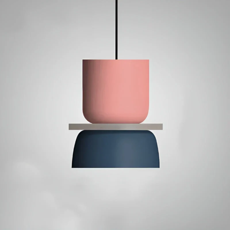 Bunte Glas-LED-Pendelleuchte für Esstisch und Wohnzimmer – Modernes Design, energieeffizient