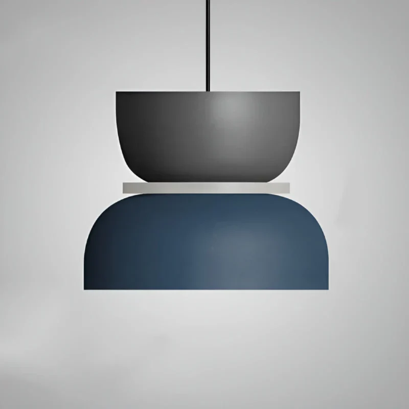 Bunte Glas-LED-Pendelleuchte für Esstisch und Wohnzimmer – Modernes Design, energieeffizient