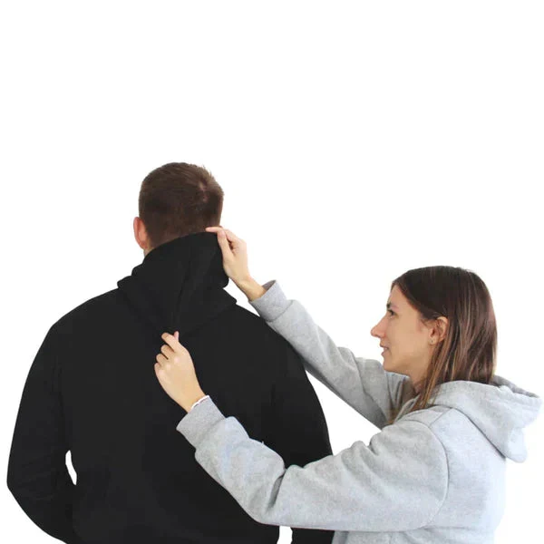 Beheizter Unisex Hoodie mit einstellbarer Temperatur – Thermo-Hoodie für kühle Tage