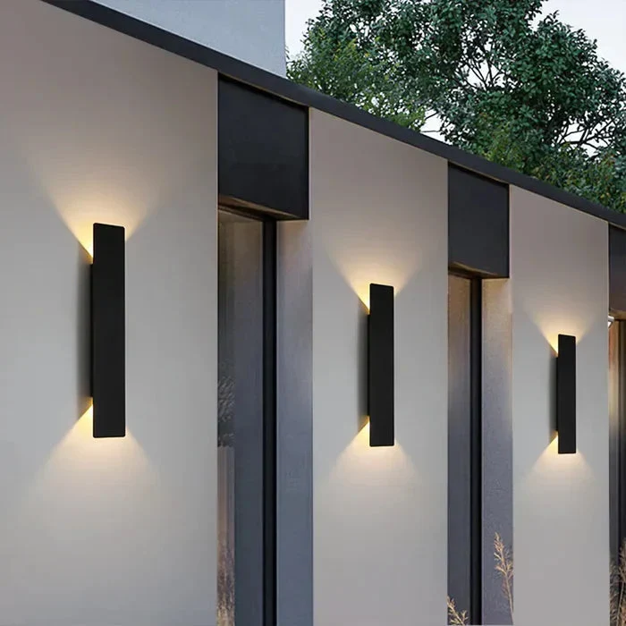 LED Außenwandleuchte aus Aluminium – stilvolle langlebige Beleuchtung für Garten und Terrasse
