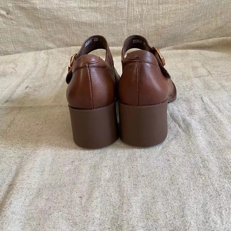 Mila® | Agnes Leder Mary Janes