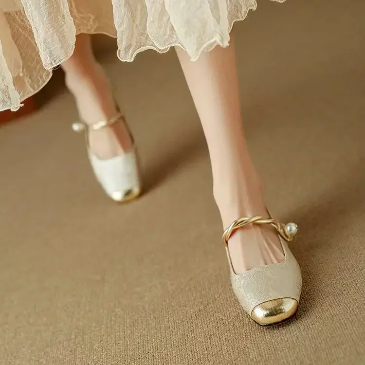 Clara® | Mestelle Leder Mary Janes