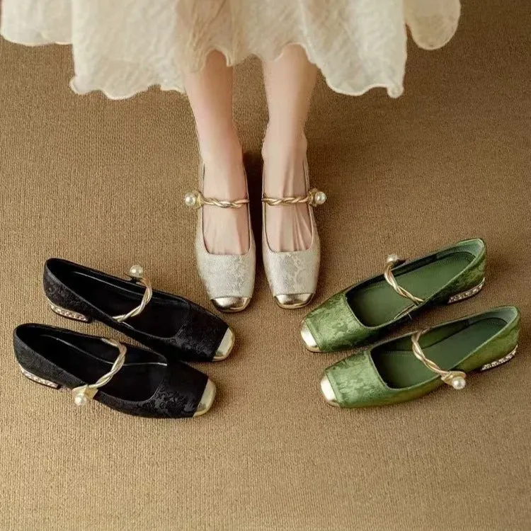 Clara® | Mestelle Leder Mary Janes