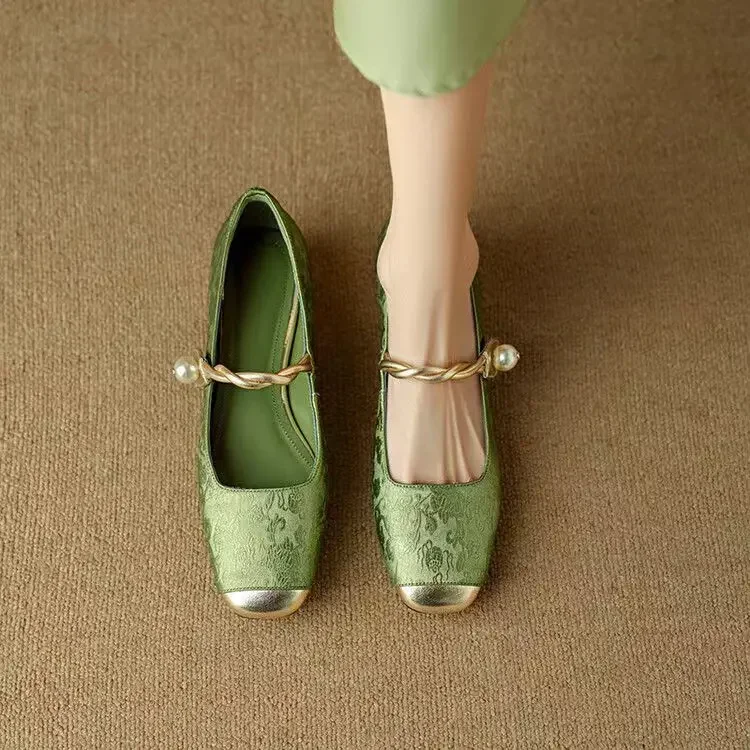 Clara® | Mestelle Leder Mary Janes