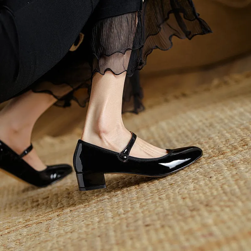 Adele® | Livy Leder Mary Janes