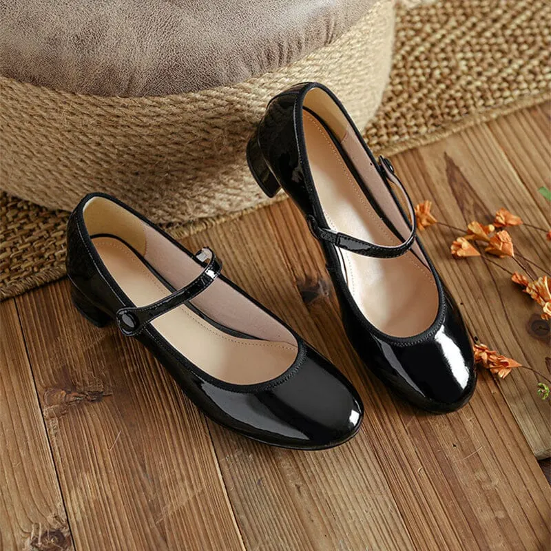 Adele® | Livy Leder Mary Janes