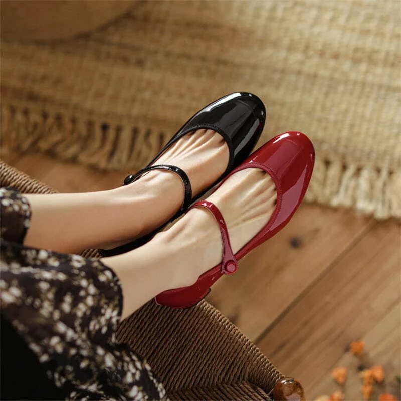 Adele® | Livy Leder Mary Janes