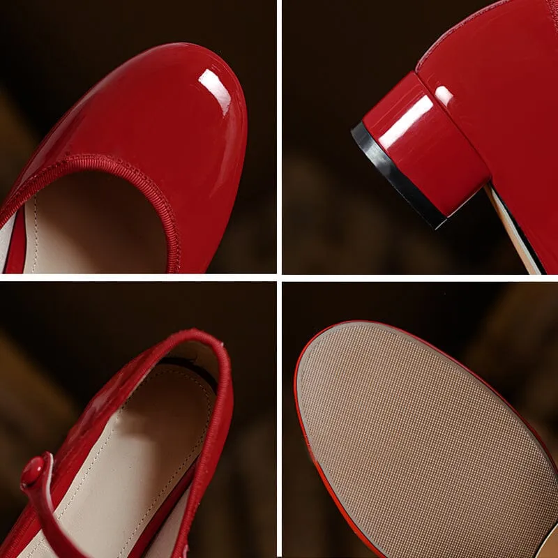 Adele® | Livy Leder Mary Janes