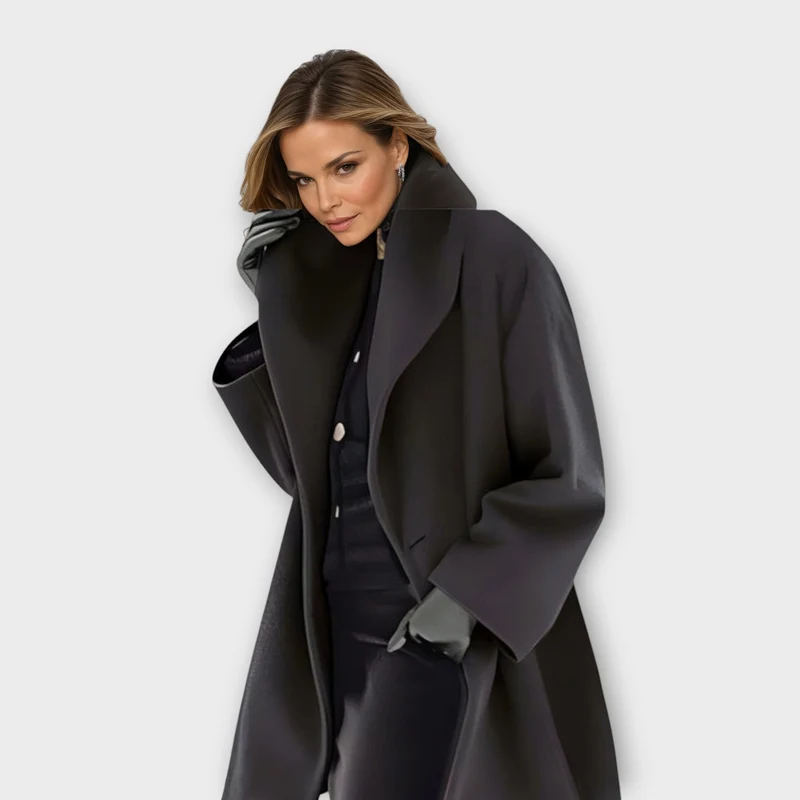 Adelheid® | Premium Winddichter Wollmantel