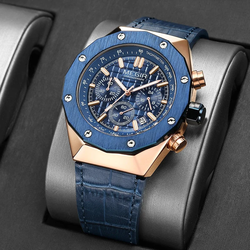 Walter® | Klassische Wasserdichte Quarz-Uhr