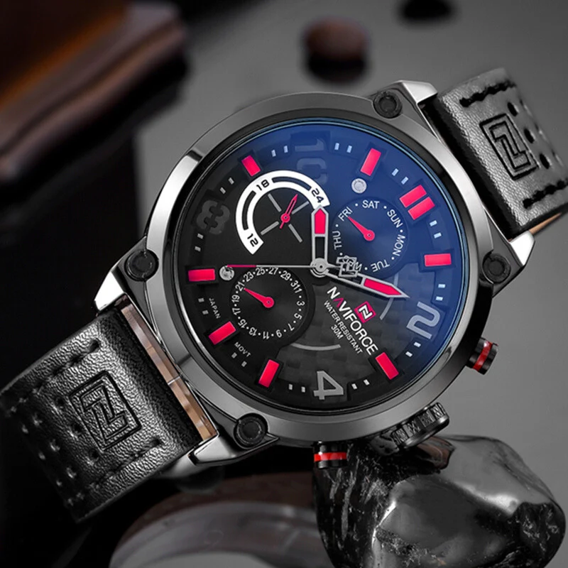 Kurt® | Quarz Datum Uhr
