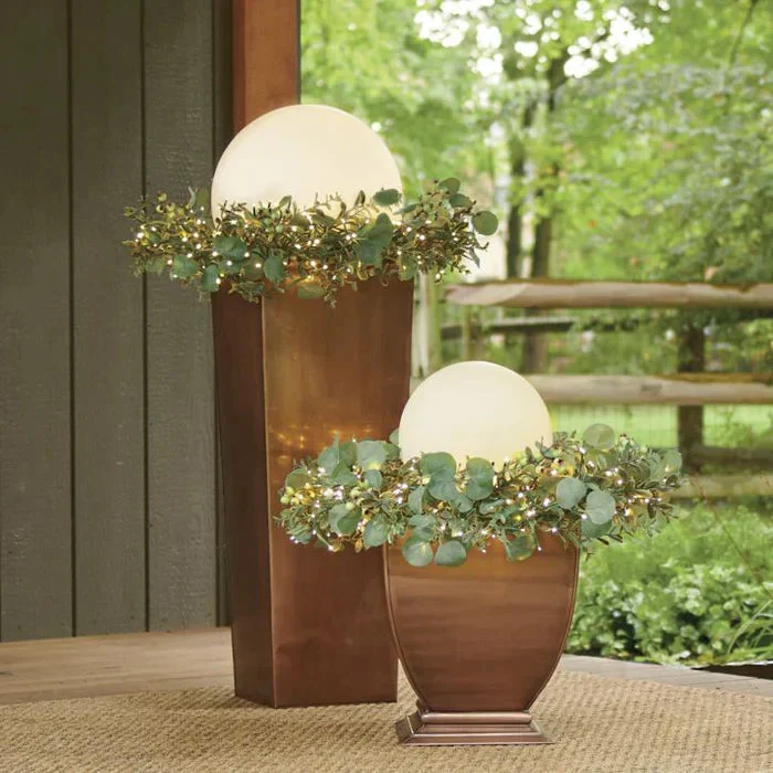 Solar Kugel Gartenbeleuchtung mit 16 Farben und Fernbedienung – LED Gartenleuchte für Innen und Außen