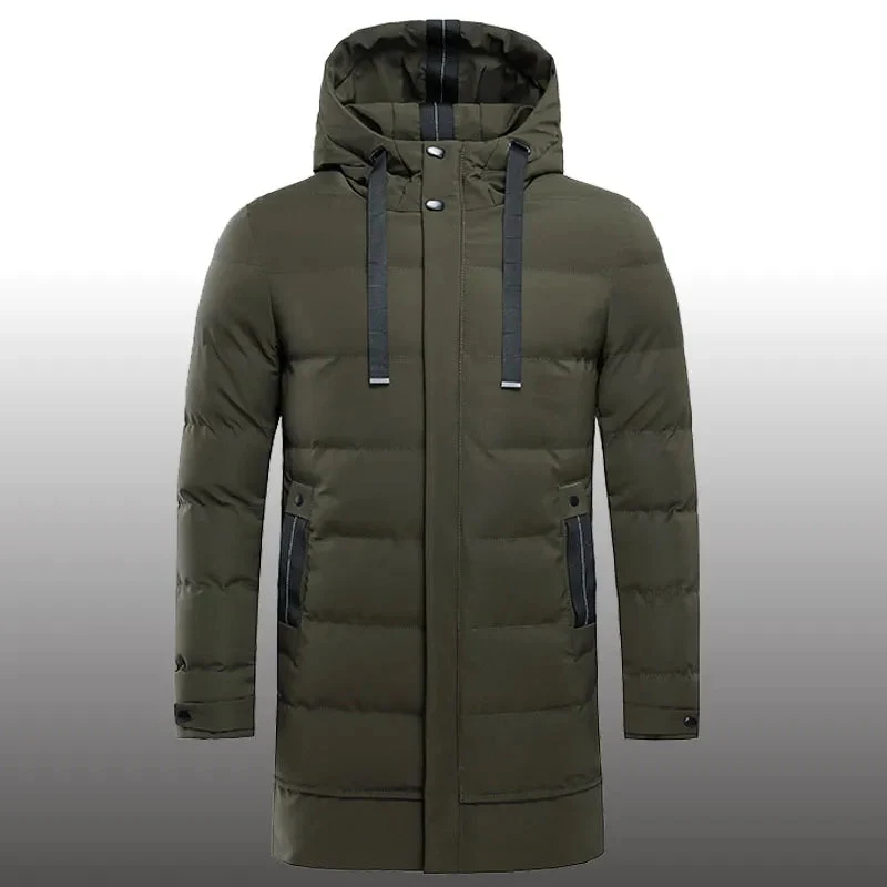 Stylischer Winter-Daunenmantel für Herren – perfekt für kalte Tage
