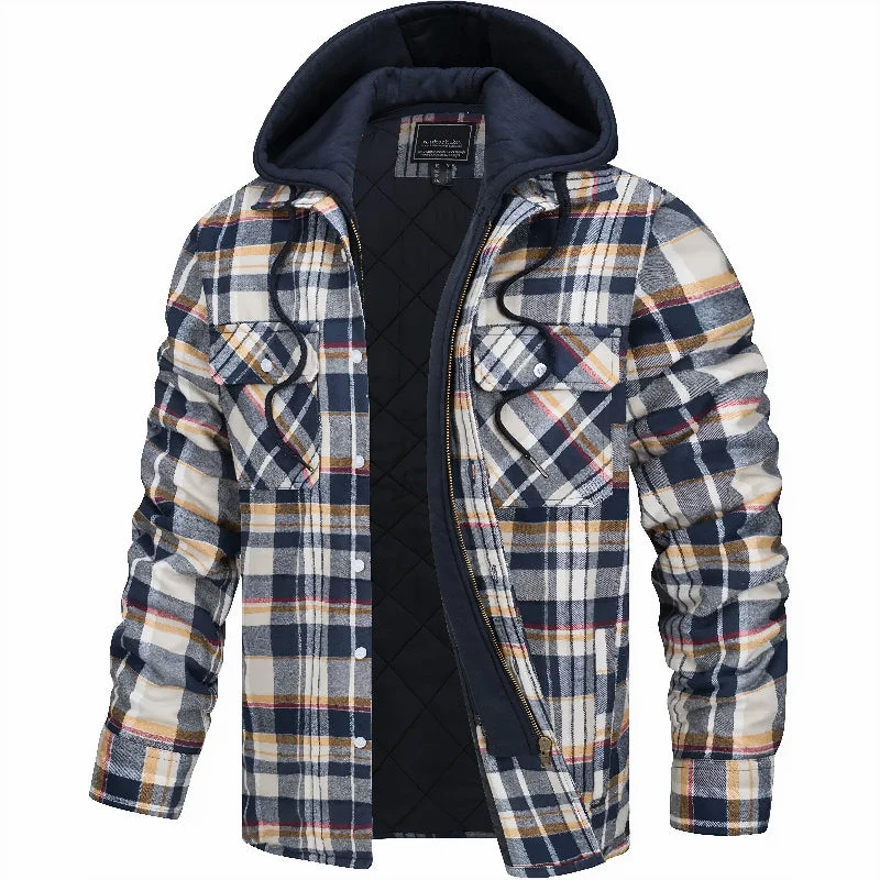 Stylische Herren-Winterjacke mit Futter – warm und vielseitig für alle Gelegenheiten