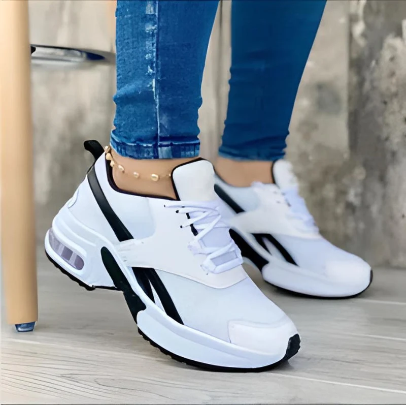 Sneakers für Damen mit dicker Sohle – Turnschuhe mit Luftpolsterplattform