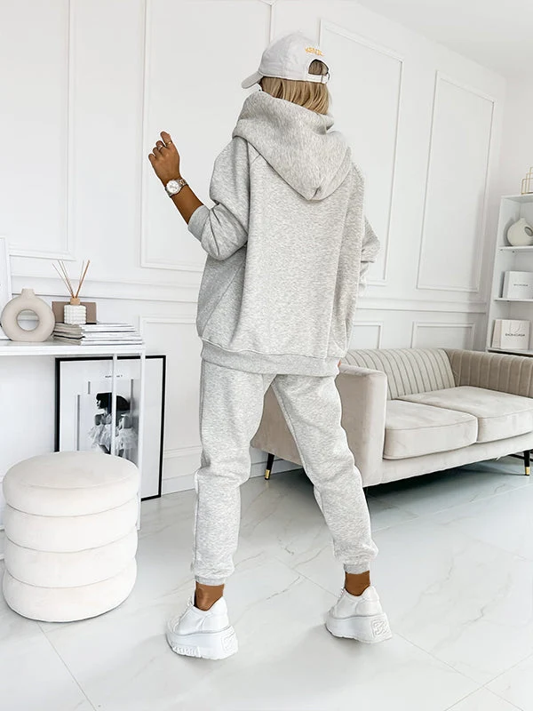 Sportliches Damen-Hoodie-Set – Sweatshirt für Freizeit und Sport