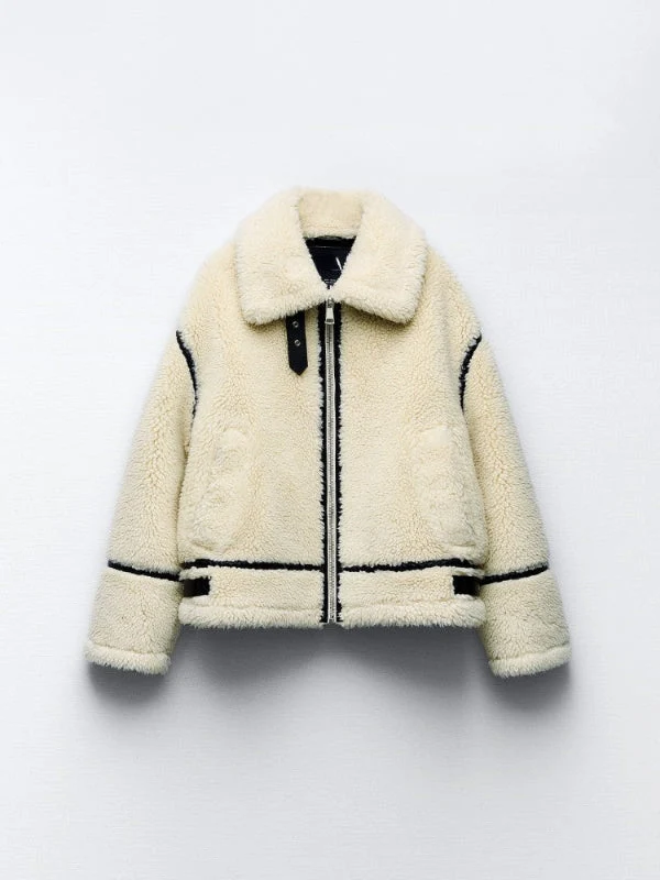 Teddyjacke aus Kunstfell für Damen – Elegante Winterjacke