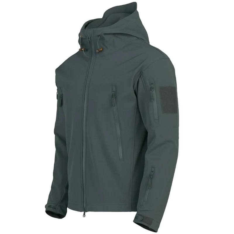 Herrenjacke mit Kapuze – Militärjacke für Outdoor-Aktivitäten