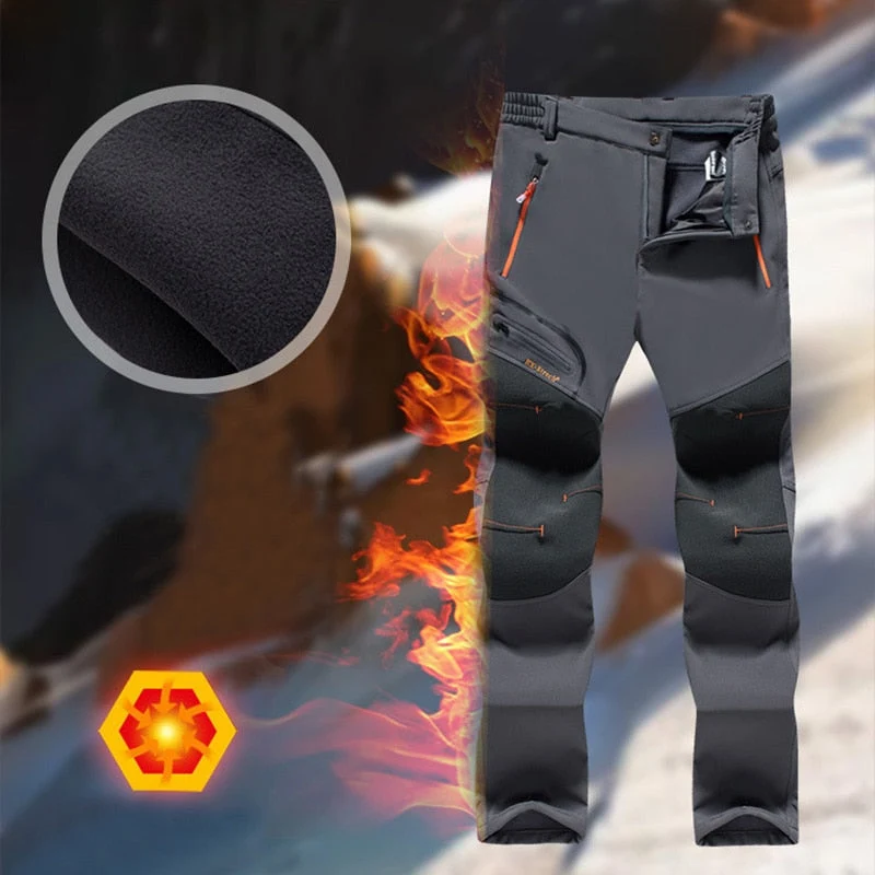 Herren-Winterset mit Fleecefutter und elastischer Passform für Outdoor-Aktivitäten