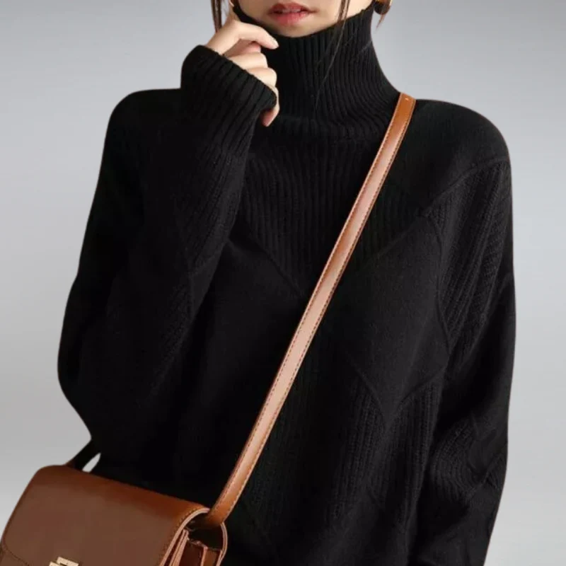 Damen-Rollkragenpullover – Warme Pullover für Damen in verschiedenen Farben