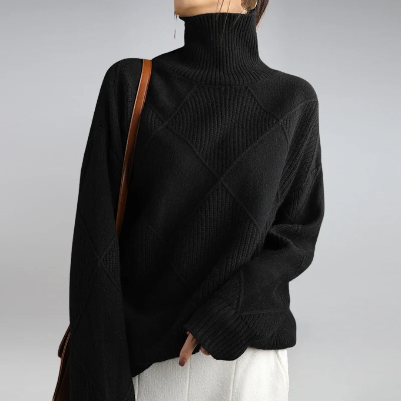Damen-Rollkragenpullover – Warme Pullover für Damen in verschiedenen Farben