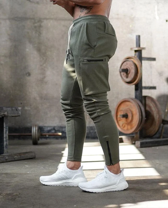 Herren-Jogginghose mit 4-Wege-Stretch und Taschen – Sporthose für Alltag und Training