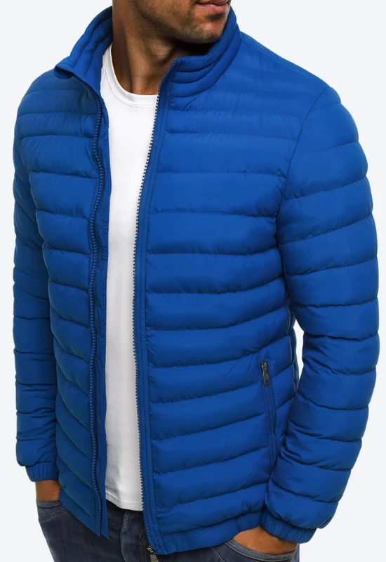 Herrenjacke - Elegante Gesteppte Jacke für Kühle Tage, Sportlich und Stilvoll
