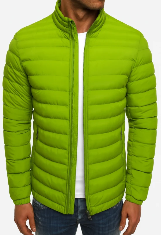 Herrenjacke - Elegante Gesteppte Jacke für Kühle Tage, Sportlich und Stilvoll