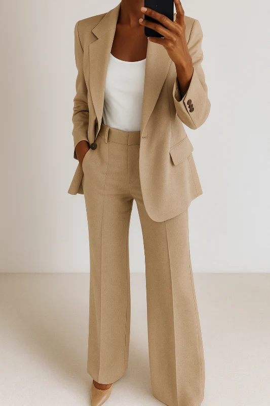 Damen Anzug - Elegantes Blazer und Hosen Set für Festliche Anlässe