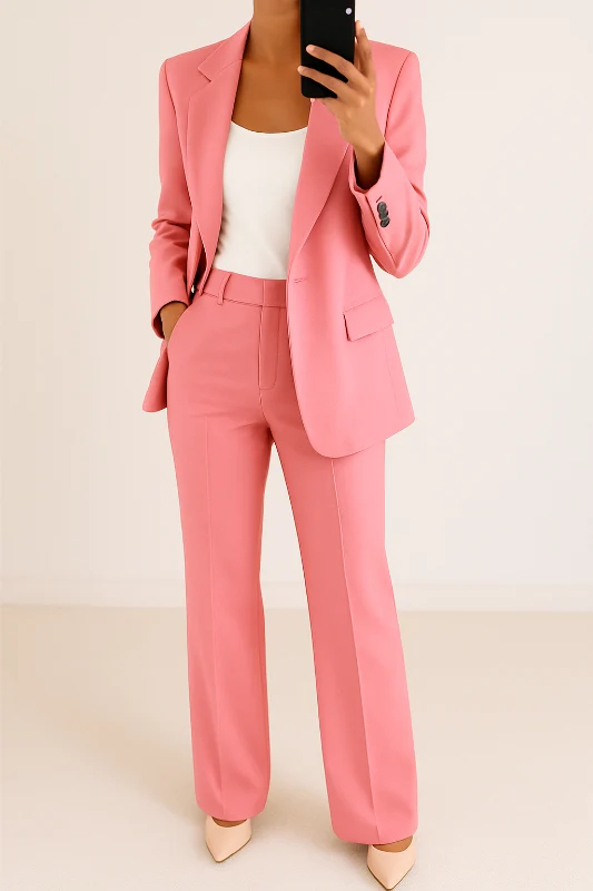 Damen Anzug - Elegantes Blazer und Hosen Set für Festliche Anlässe