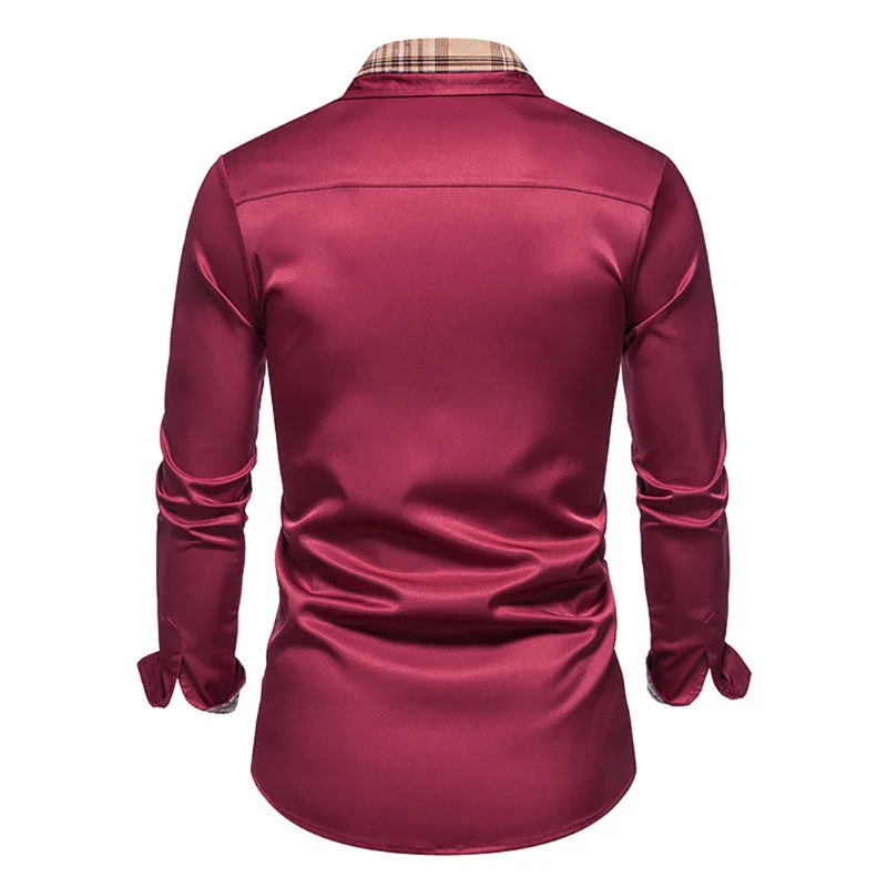 Herren Langarm Casual Hemd für Vielseitige Anlässe
