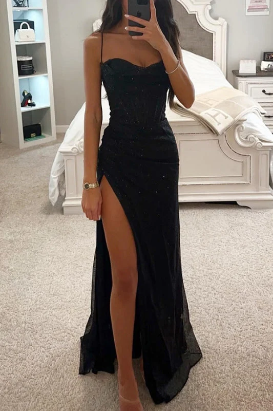 Festliches Maxikleid für Damen mit Korsett und Pailletten, elegantes Kleid für Hochzeitsgäste