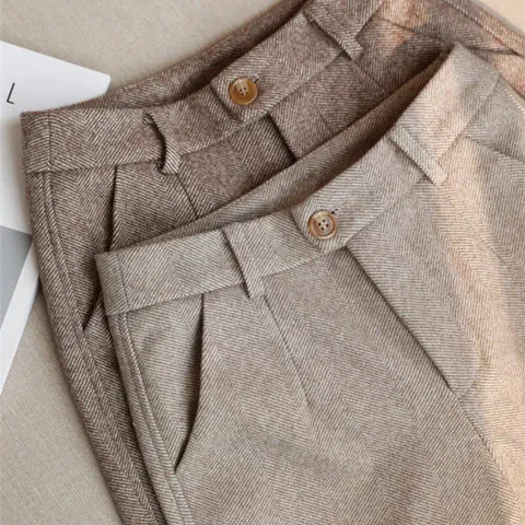 Elegante Damenhose mit hoher Taille