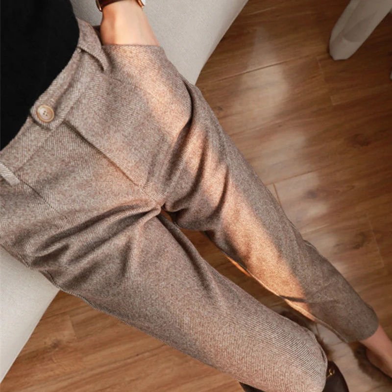 Elegante Damenhose mit hoher Taille