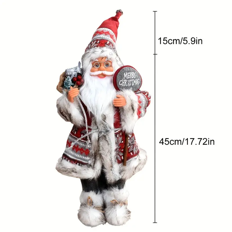 Evergleam | Festliche Weihnachtsmannfigur