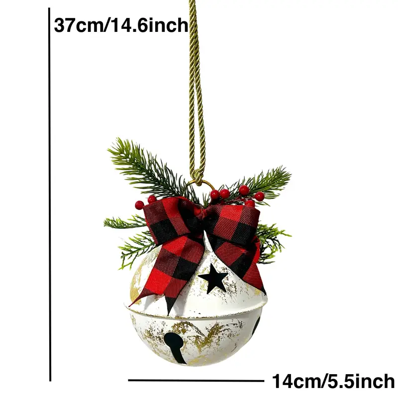 JingleCrest | Eleganter Weihnachtsglockenkranz