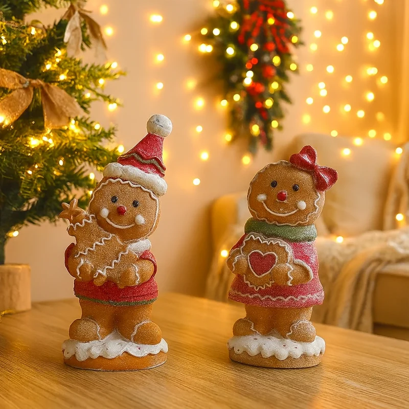 Frosthaven | Festliche Lebkuchenfigur-Dekoration