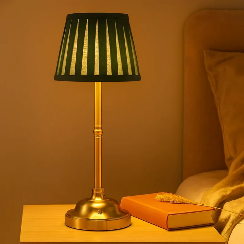 Lumora | Elegante kabellose LED-Tischleuchte