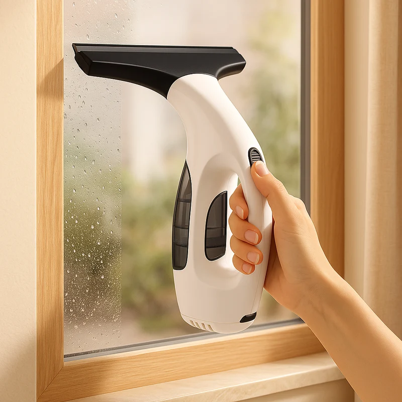 ClarityPro | Kabelloser Fenstersauger und Gummischaber