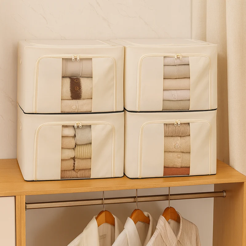 FoldLuxe | Kompakte Kleiderschrankkiste