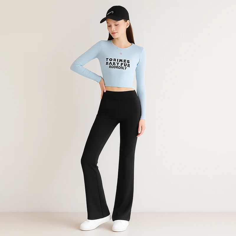 Marielle | Schlaghose mit hoher Taille