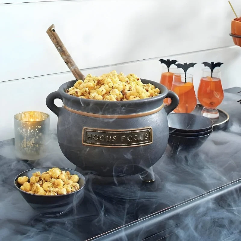 Hex Cauldron – Serviertablett in Form eines Halloween-Kessels