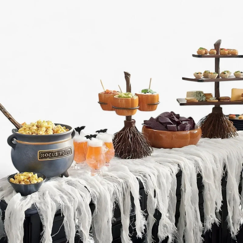 Hex Cauldron – Serviertablett in Form eines Halloween-Kessels