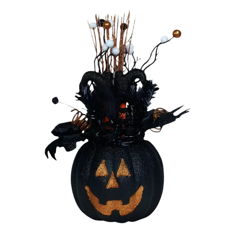 SpookSquash Halloween Kürbis-Deko – Festliche Herbstdekoration für Innen & Außen