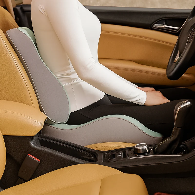 DriveEase | Memory Foam-Autositzkissen mit abnehmbarem Bezug