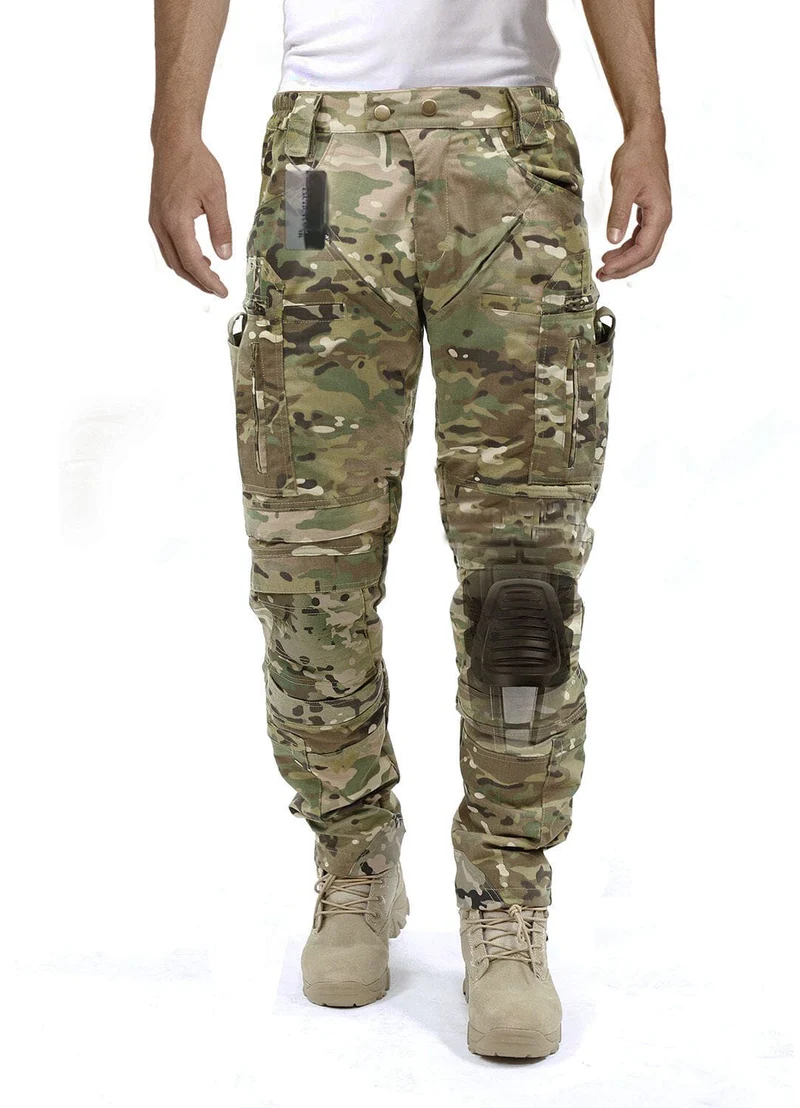 Taktische Cargo-Hose mit Knieschutz für Outdoor & Arbeit