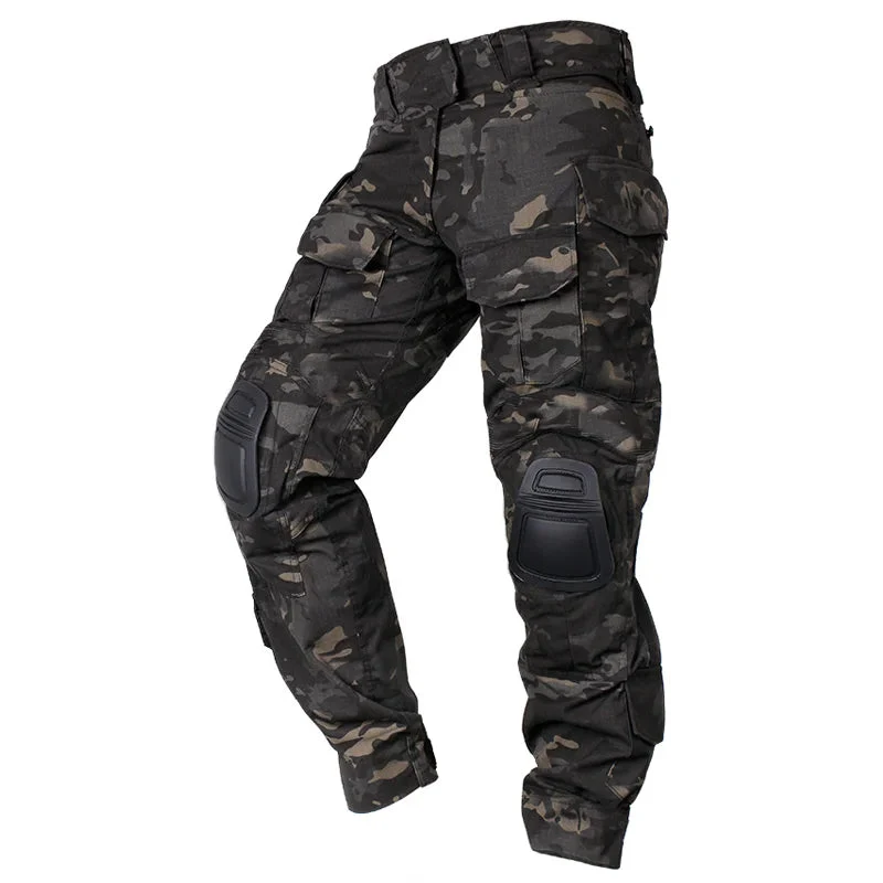 Taktische Cargo-Hose mit Knieschutz für Outdoor & Arbeit
